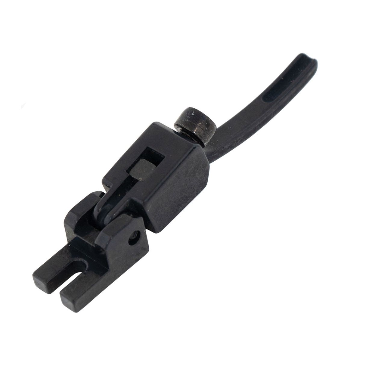 Proline Low Profile Saddle Saddle No.1 (1st or 6th String) - Single Spare Saddle for Electric Guitar - Black - Guitar Parts