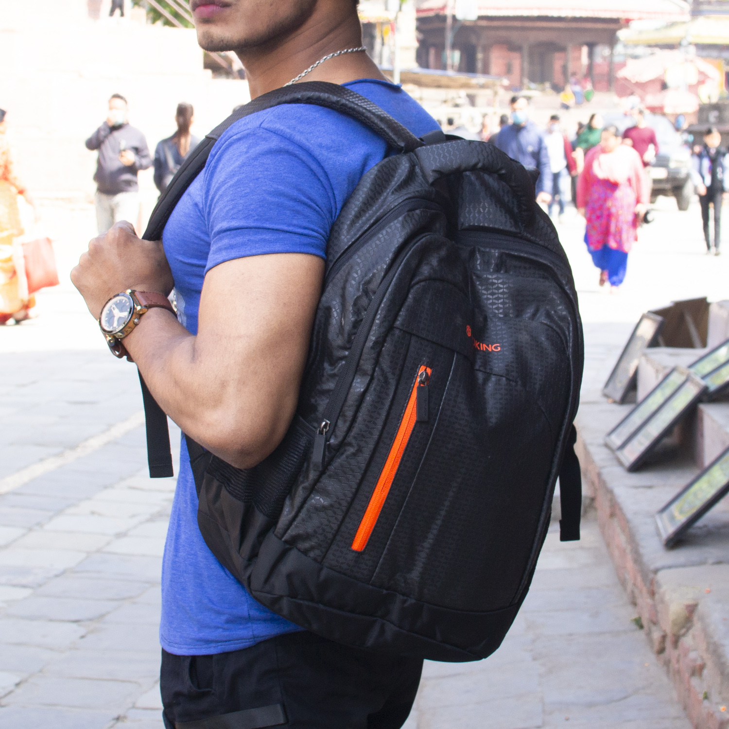 Korean Double Compartment Travel and Laptop Bag By Bajrang