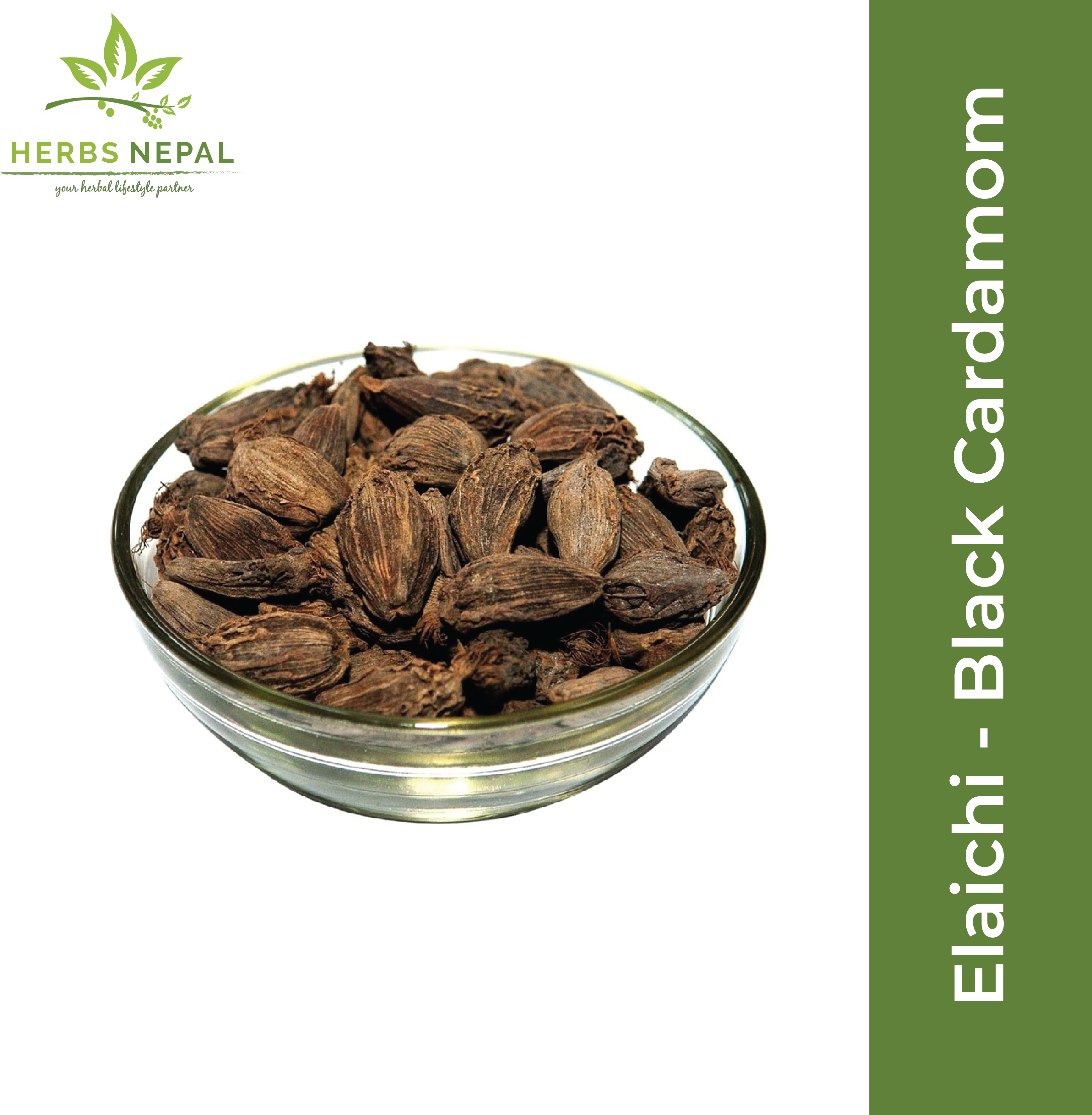 Elaichi Black Cardamom 200Gm /Herbs Nepal