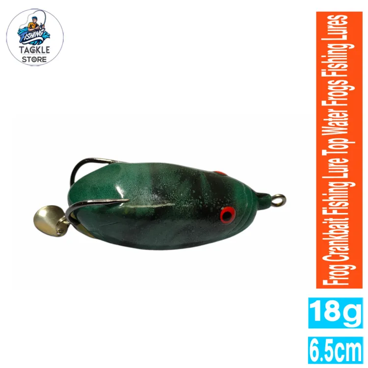 Frog Crankbait Fishing Lure Top Water Frogs Fishing Lures 18g Size