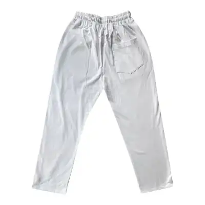 White Color Luffy Printed Joggers For Men