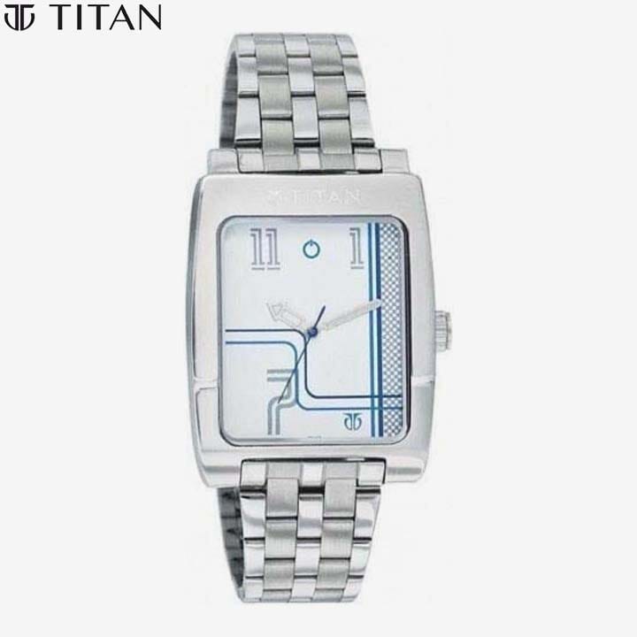 期間限定特価品 Titan Karishma Analog White Dial Men's Watch 並行輸入品 tronadores.com