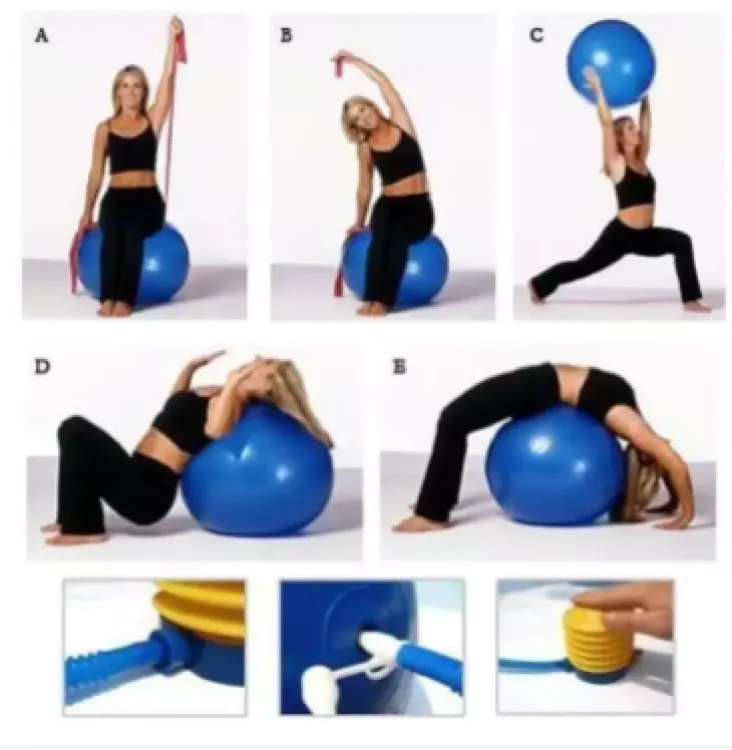 Anti burst discount gym ball exercises