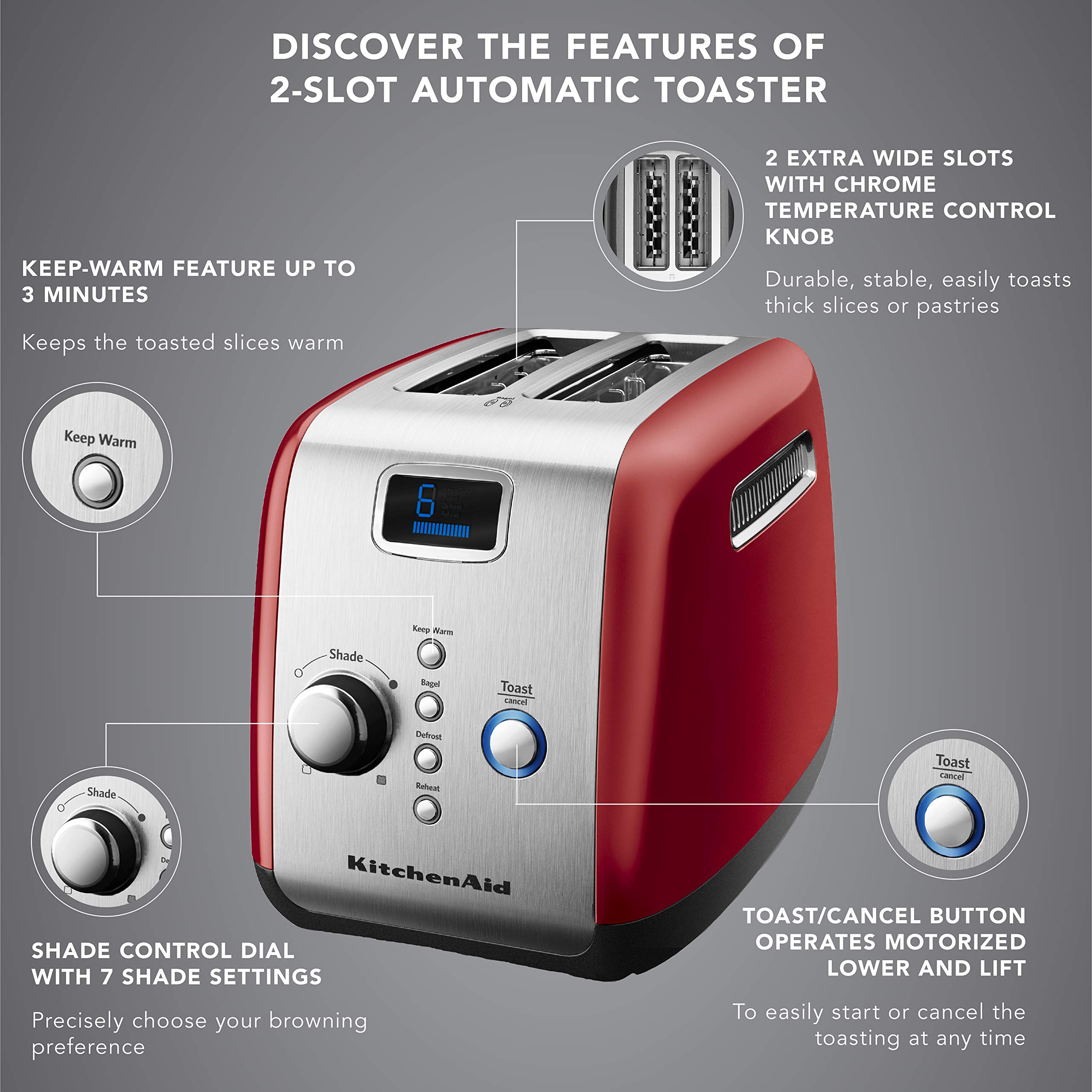 kitchenaid toaster reviews 2 slice