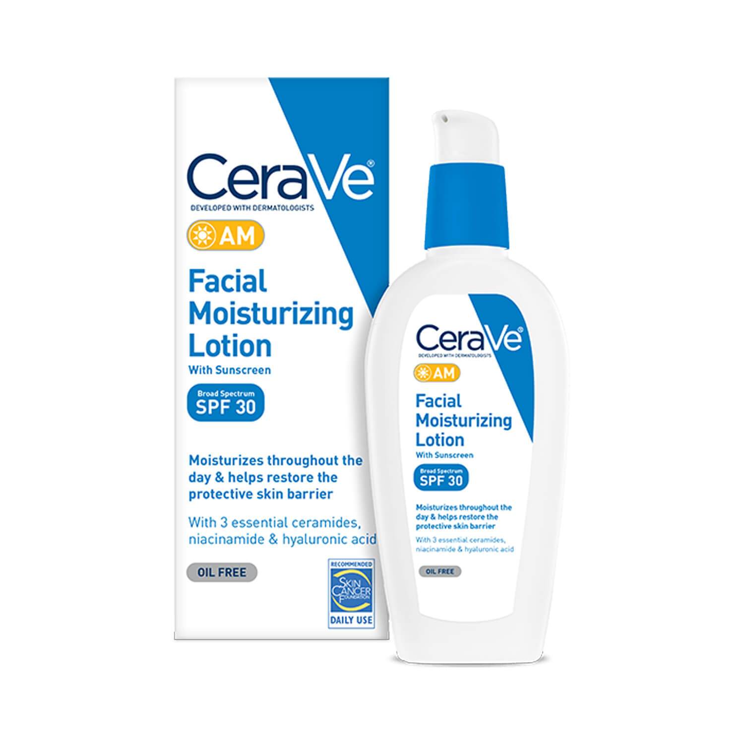 cerave spf moisturiser