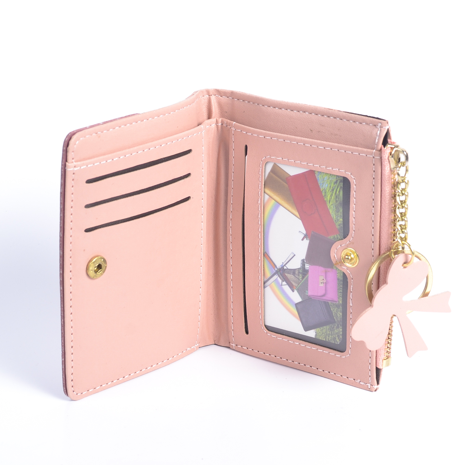 cute pink wallets