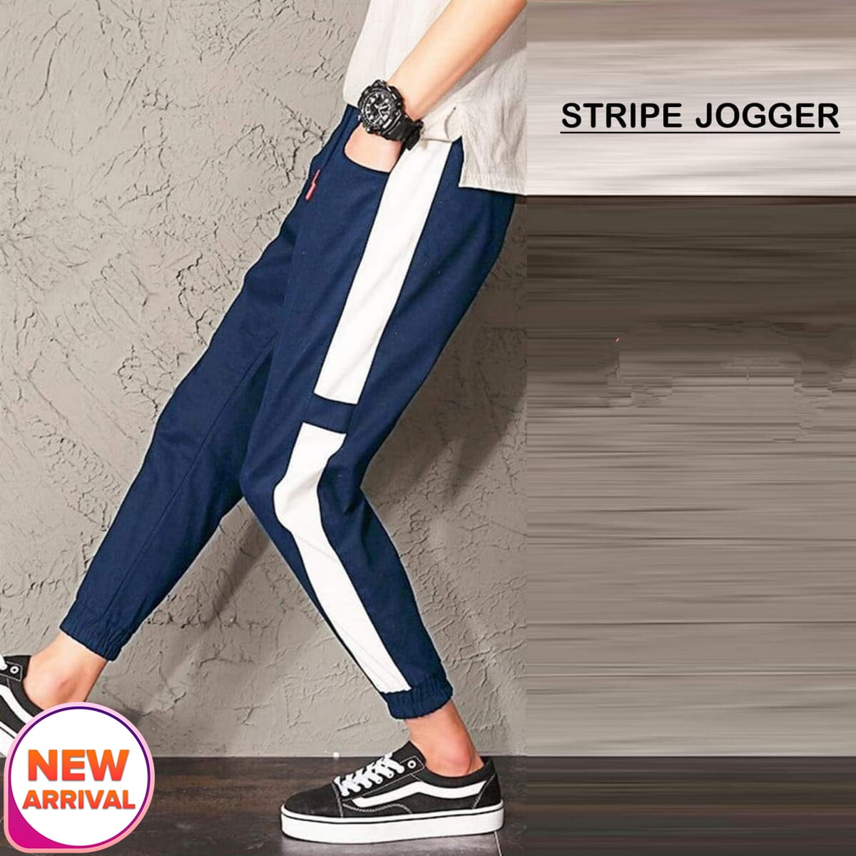 Men's Summer Stretchable Wrinkle White 