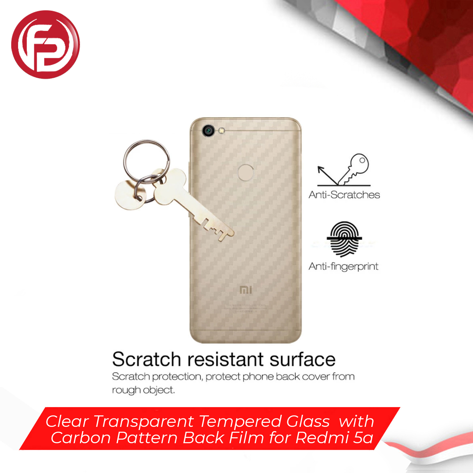 Vaku Redmi Note Pro Transparent Back Cover Xiaomi Redmi