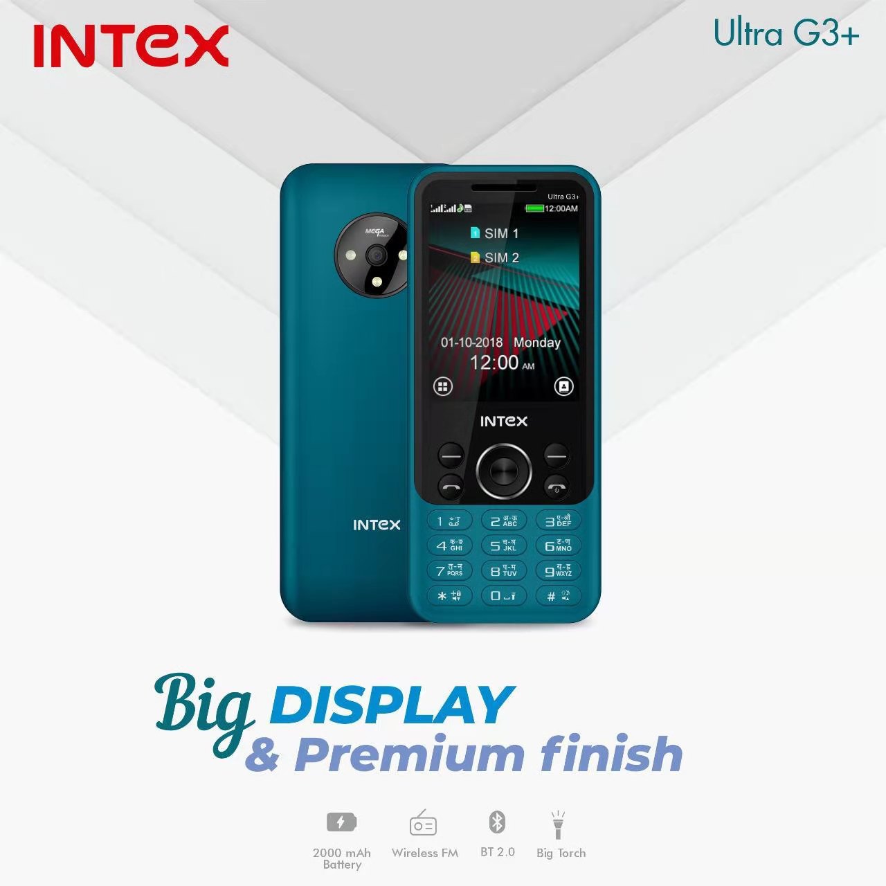 intex ultra g3 display