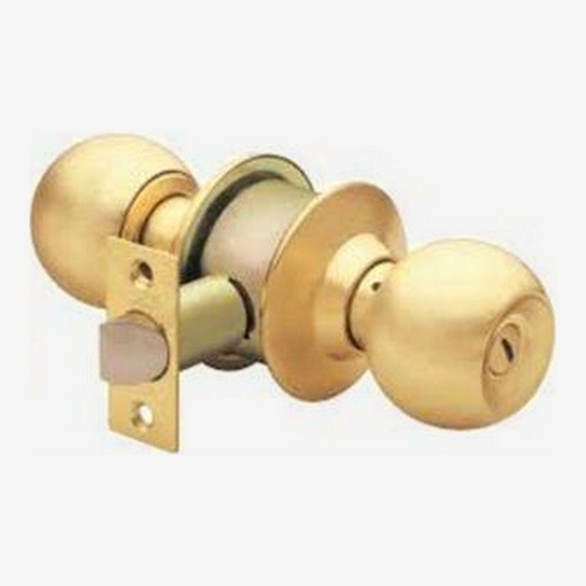 Stainless Steel Matt Finish Round Cylindrical Door Lock