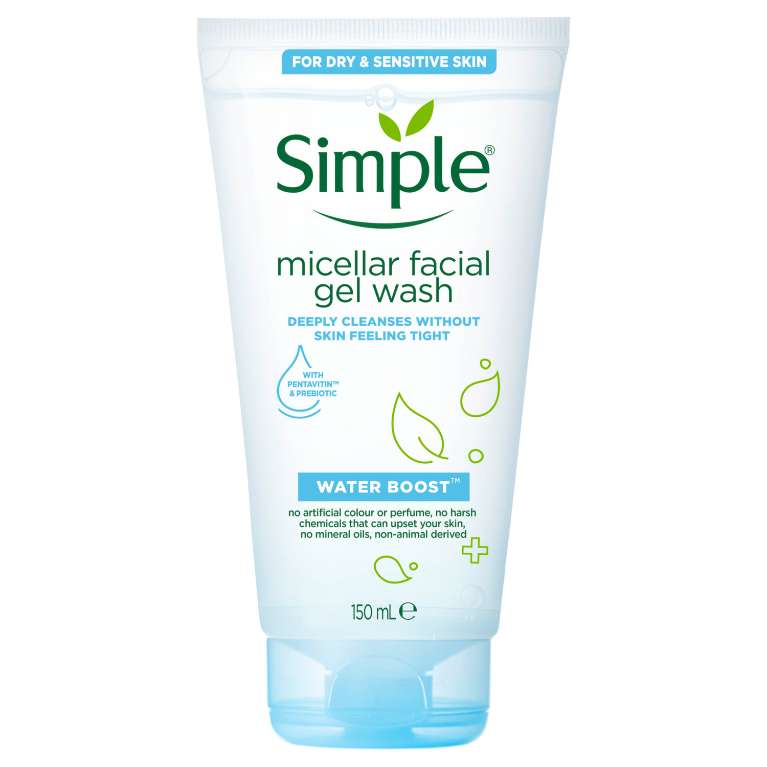 Simple Micellar Facial Gel Wash 150ml