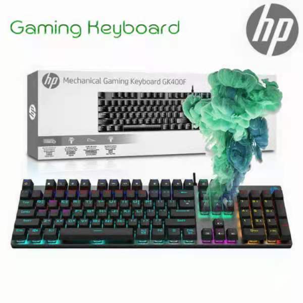 hp gk400f mechanical keyboard blue switch