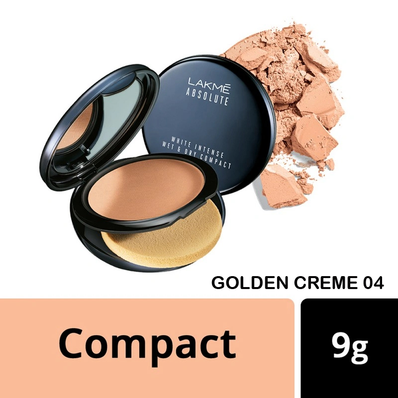 Lakme Absolute White Intense Wet & Dry Compact - Golden Creme