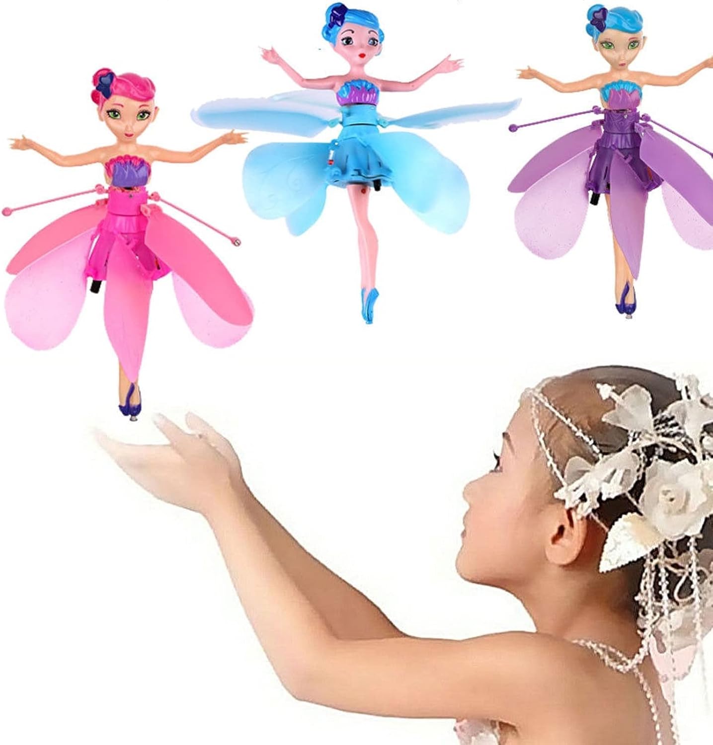 Magic Flying Fairy Princess Doll Toy | Rechargeable Flying Toy