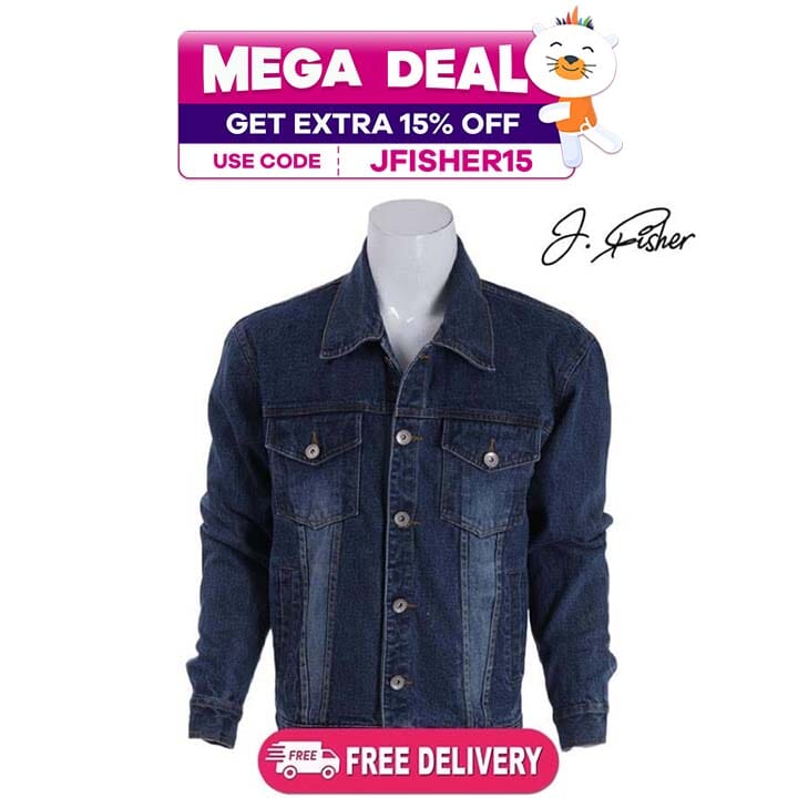 black denim jacket 3xl