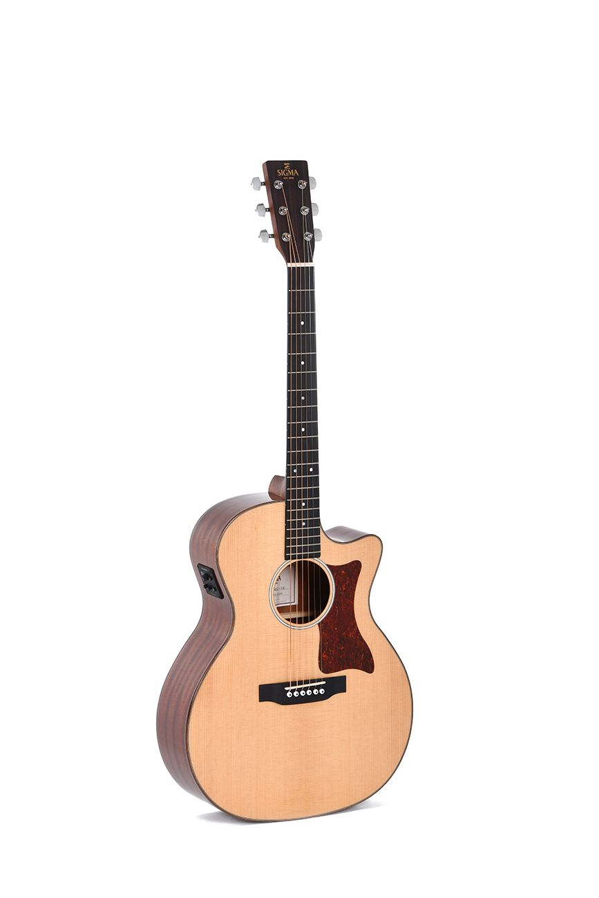 Sigma GMC-1E Grand OM Acoustic Electric Guitar
