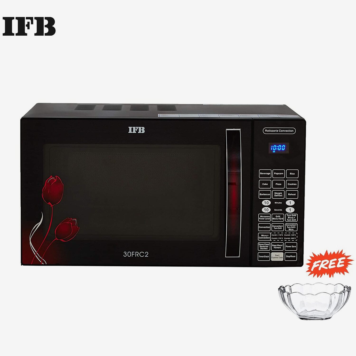 ifb 30 litres convection microwave oven 30frc2 black