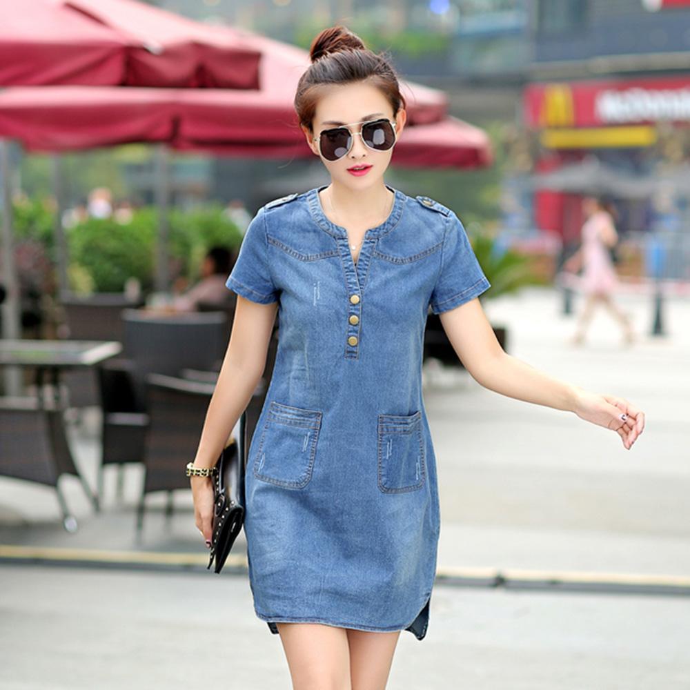 jean t shirt dress