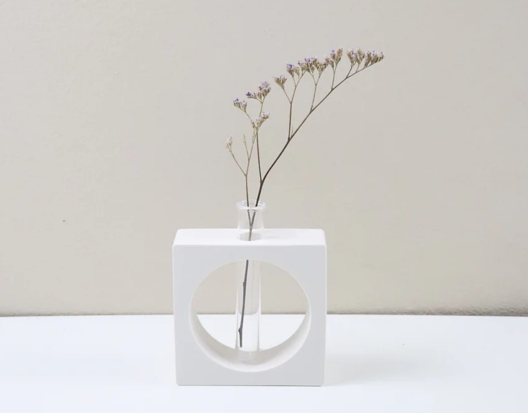 Home Decor One Piece Hydroponic Flower Vase Propagation Station