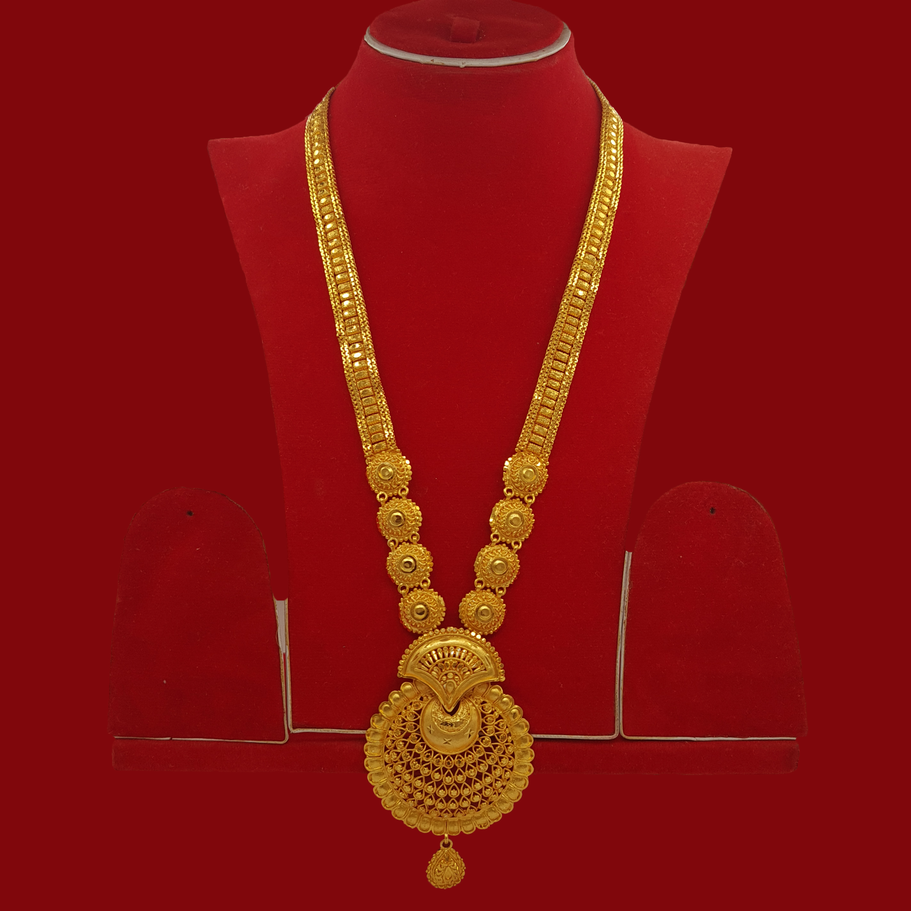 Heavy Rani Haar Long Heavy Rani Haar Gold Plated For Women | Daraz.com.np