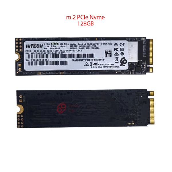 Hitech M.2 PCIe NVME SSD Solid State Drive - 128GB