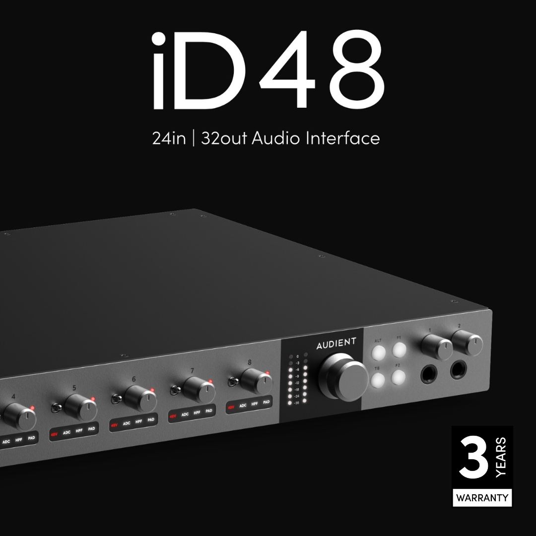 Audient iD48 24in | 32out Audio Interface