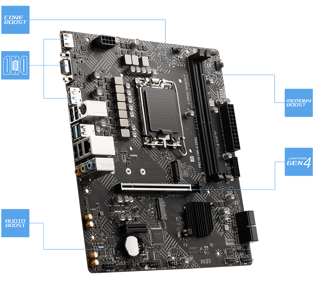 MSI H610M-G DDR4