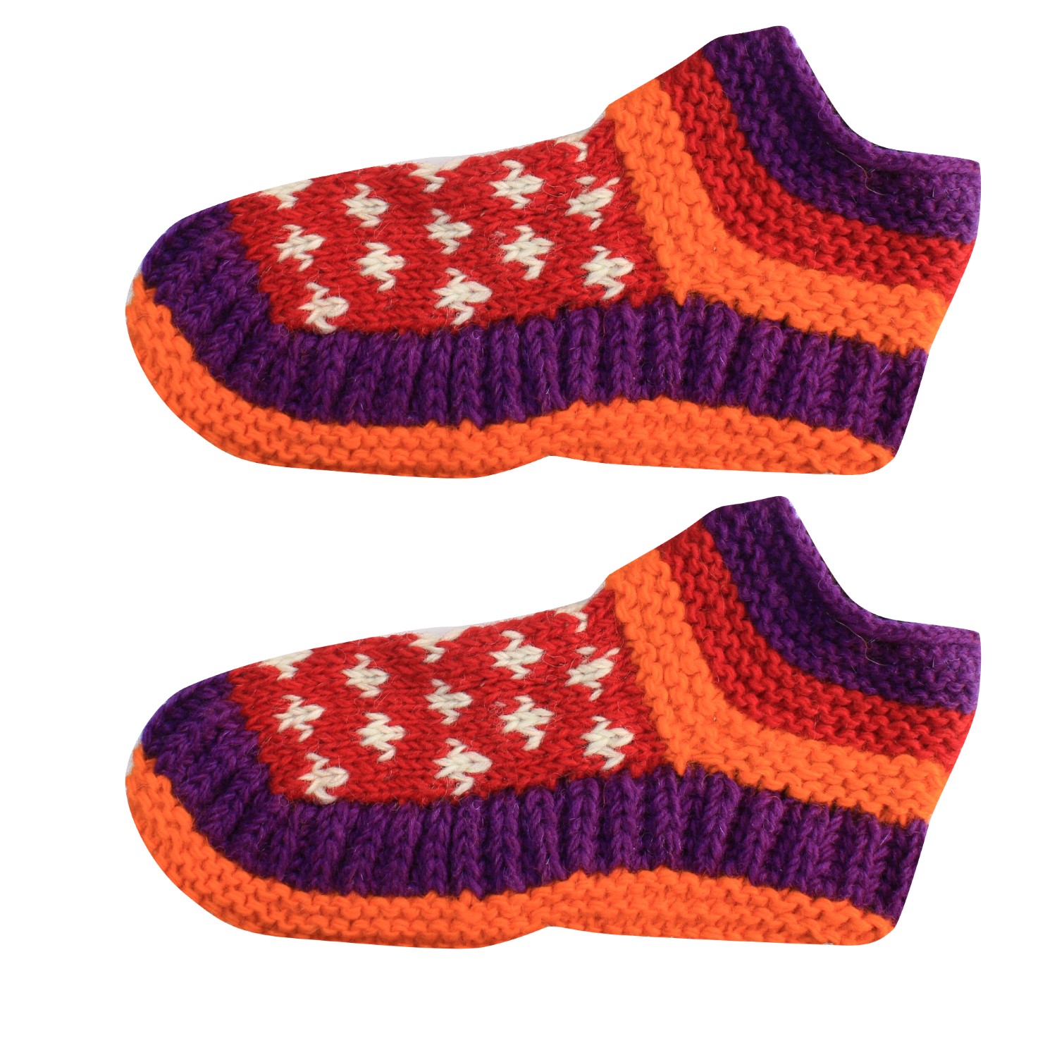 Multicolor Woolen Long Socks