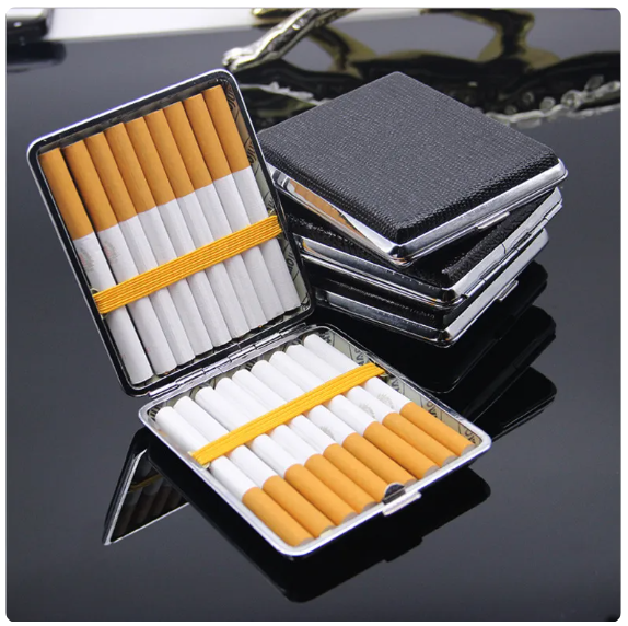Cigarette Box, Ultra Thin Pipes Case, Cigarette Holder, Tobacco Smoking