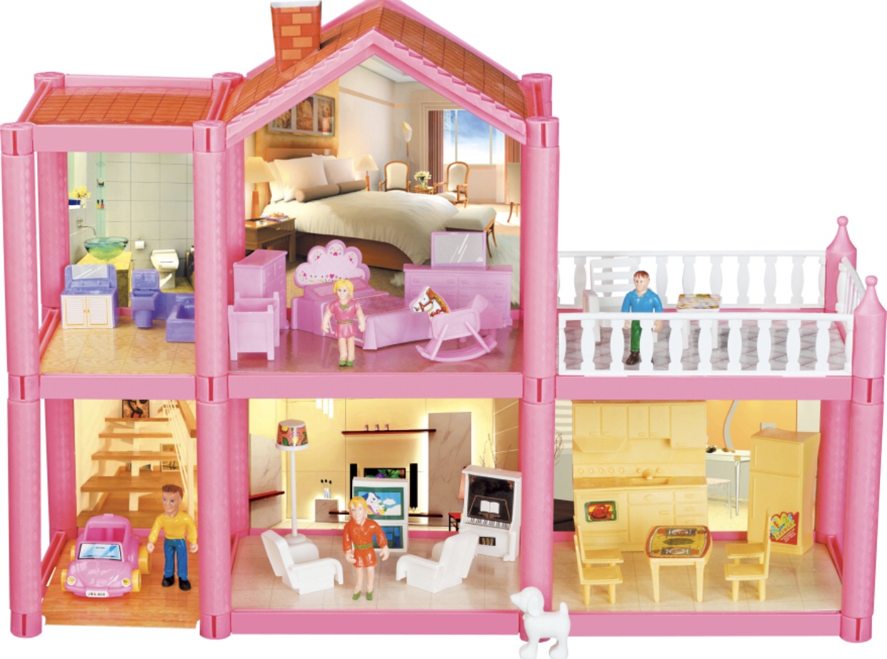 pretty house baby play set