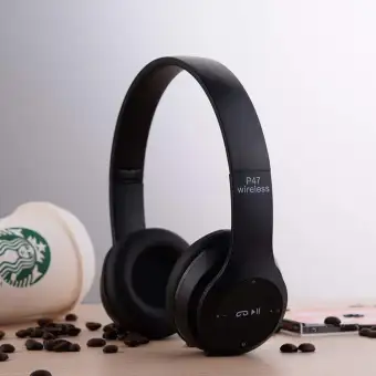 wired and wireless headphones with mic