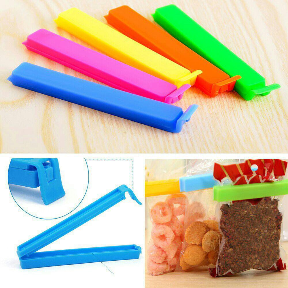 plastic food snack bag pouch clip sealer