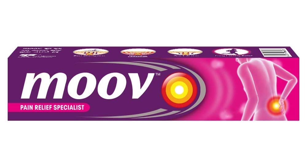 Moov Pain Relief Specialist Cream - For Back Pain, Joint Pain, Muscular Pain - 50 gm (Pack of 2)
