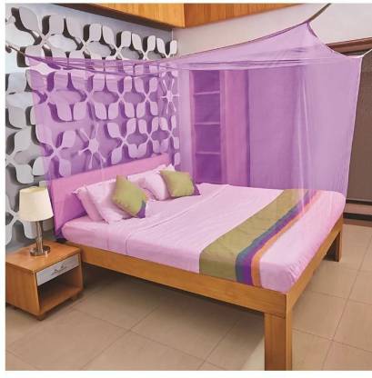Mosquito Net Square Four Corner Tie Hanging Mosquito Net | Daraz.com.np