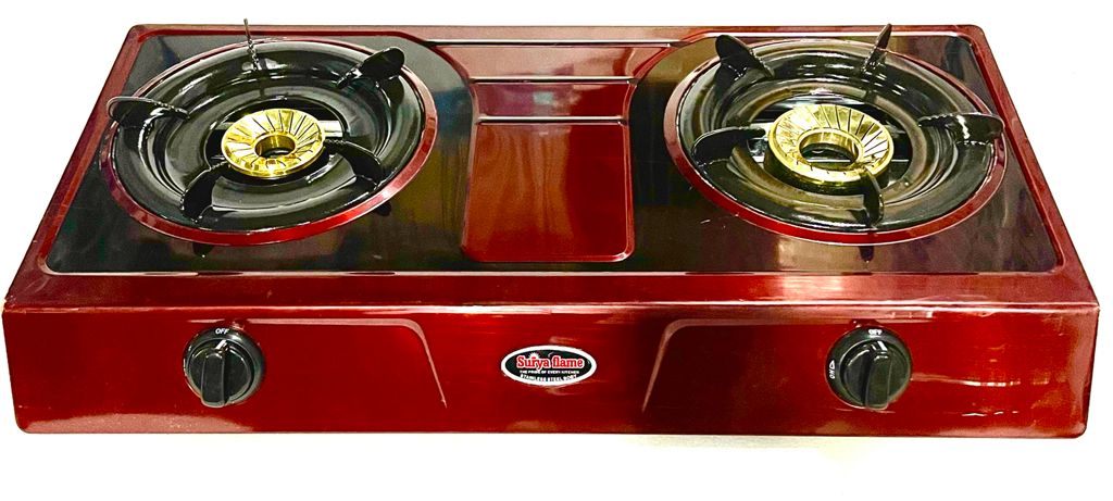 3 burner gas stove surya company