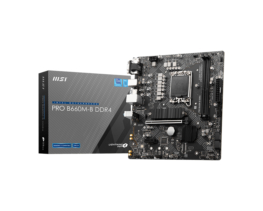 MSI Pro B660M-B DDR4