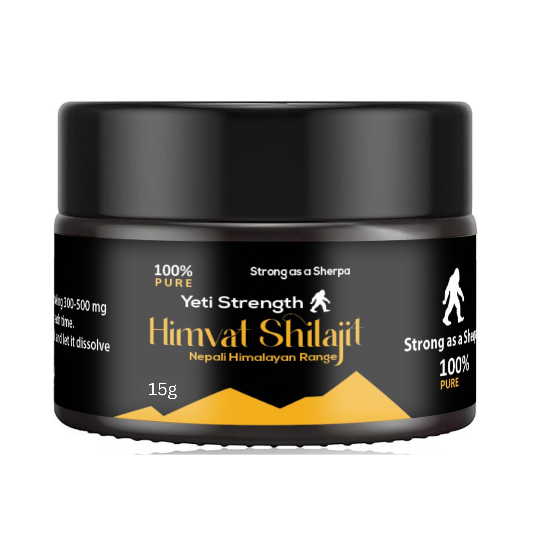 Himvat Shilajit 15gm Pure Lab Tested Shilajit Sherpa Botanicals