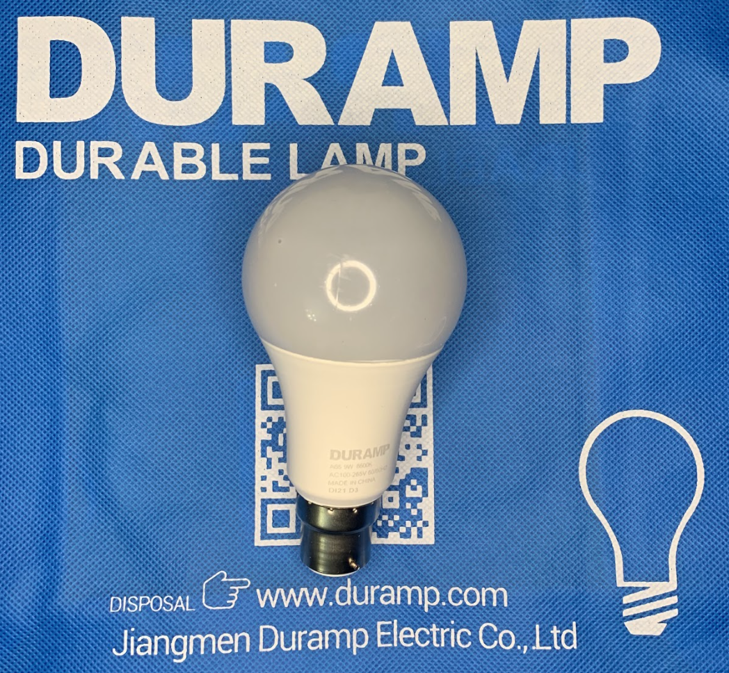 Duramp LEB Bulb - 9W - B22 - White/Warm
