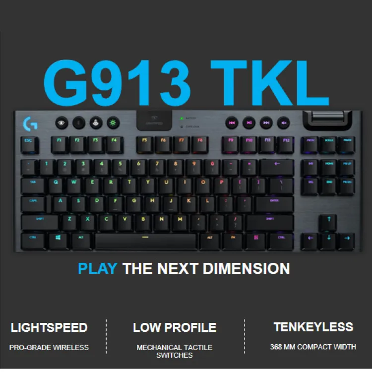 Logitech G Tenkeyless RGB Mechanical Gaming Keyboard