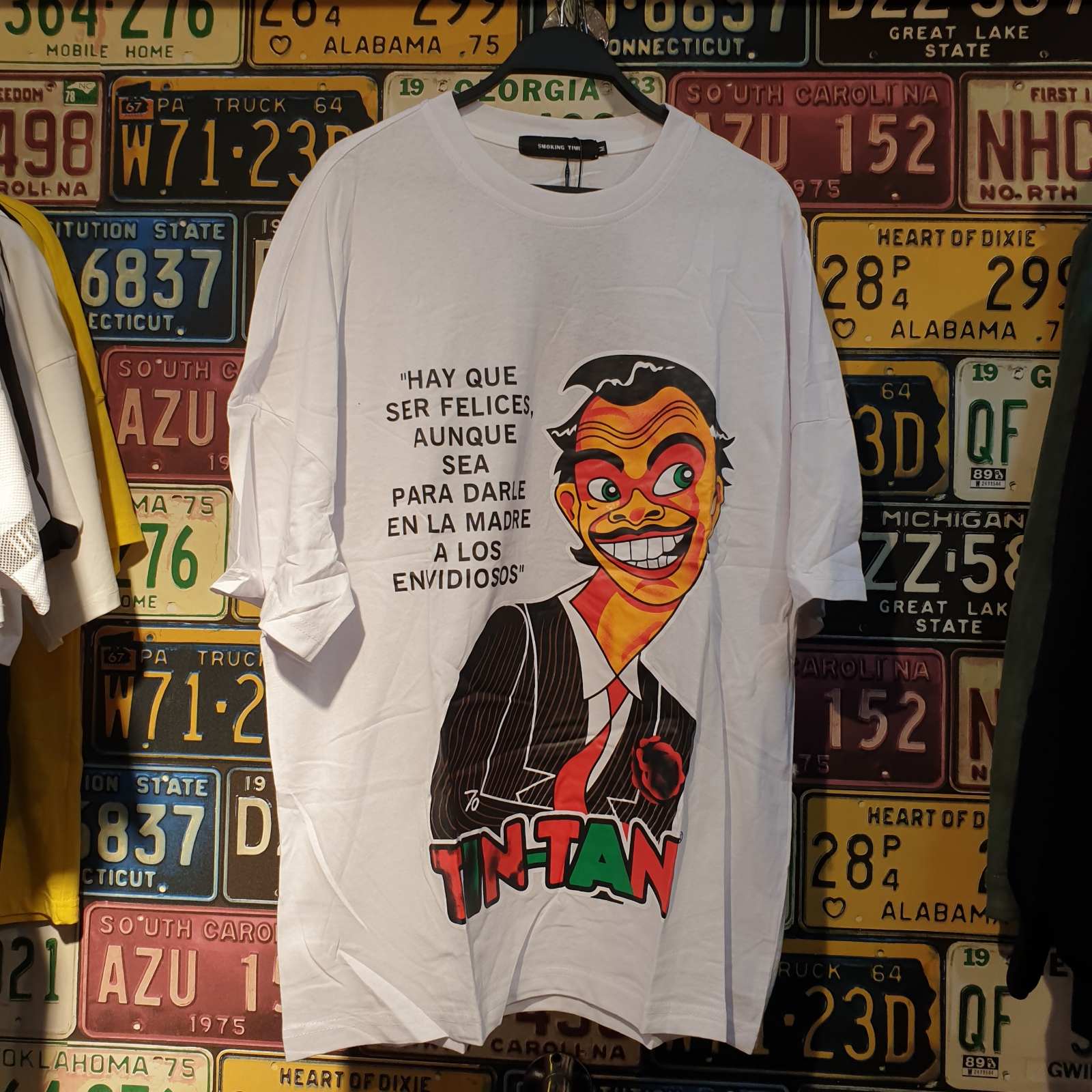 TIN-TAN Printed Oversize T-Shirt For 
