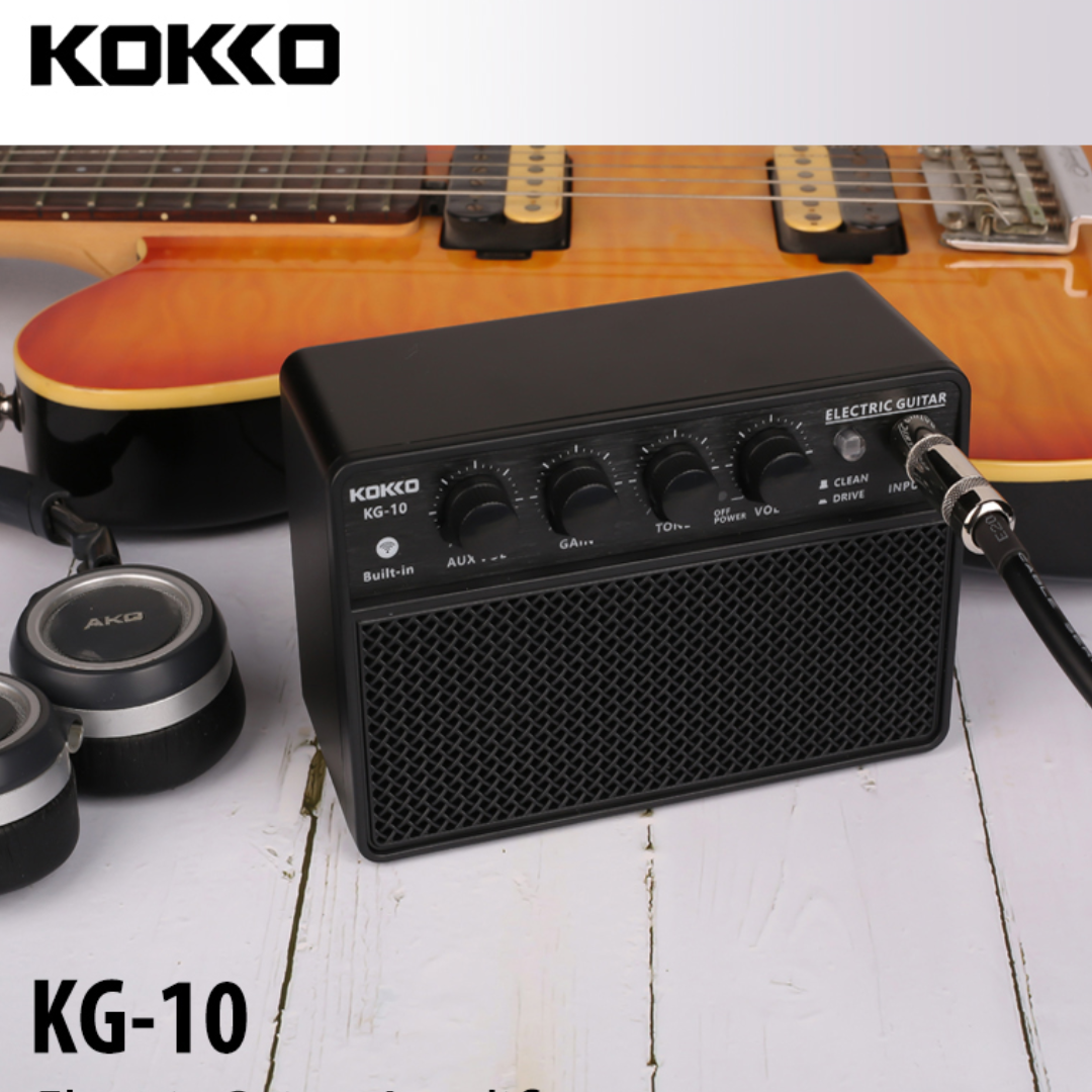 Flanger KOKKO Mini Amp - 10W Guitar, Bass Mini Amplifier w/Bluetooth