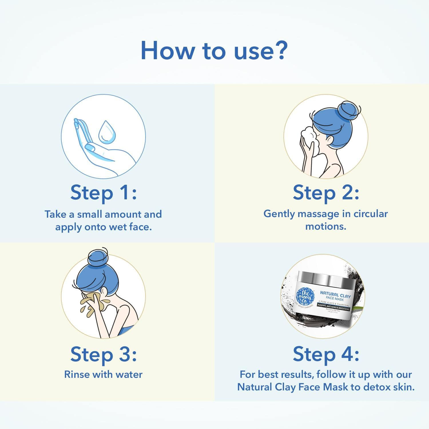 the moms co natural clay face wash