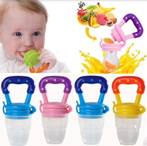 Baby food feeder with hot sale nipple