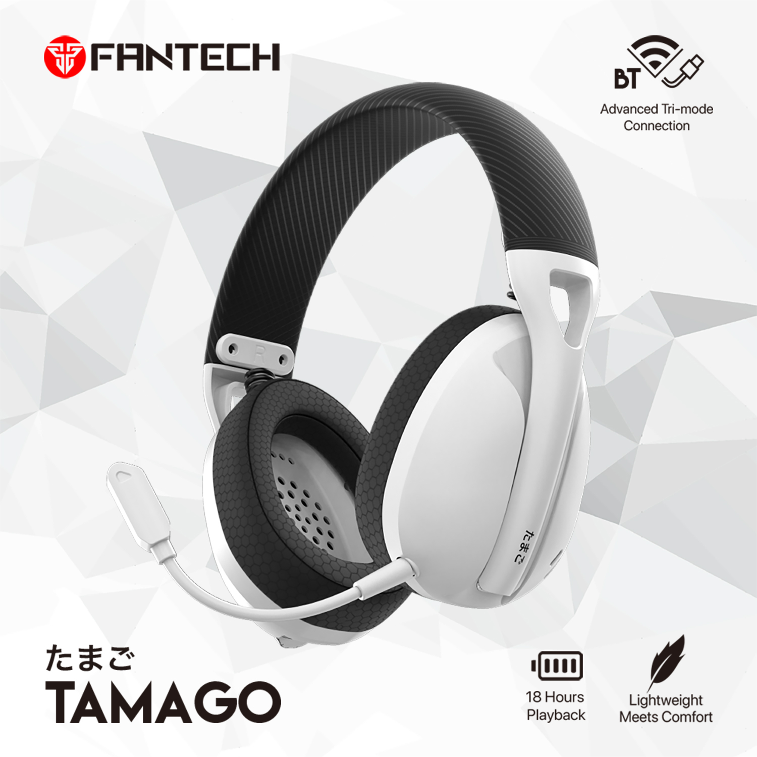 Fantech WHG01 Tamago Wireless Headphones