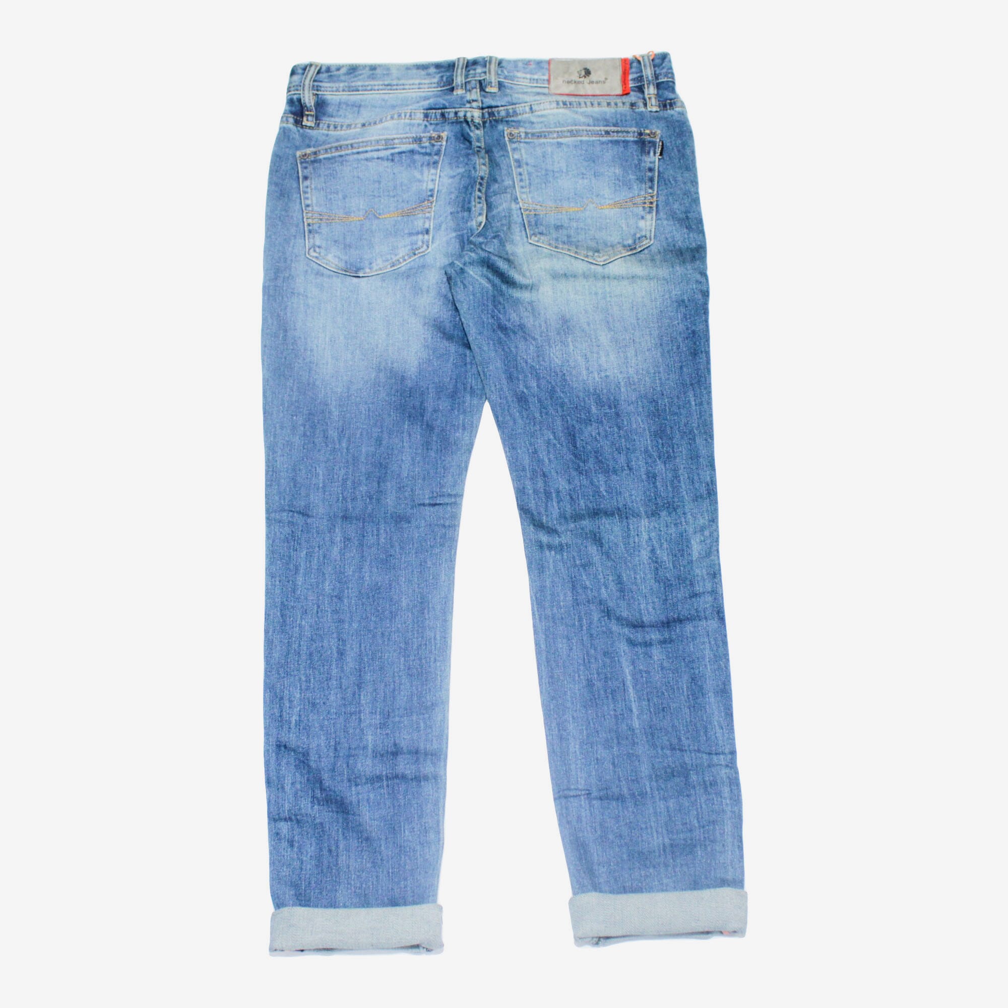 Necked jeans fashion price