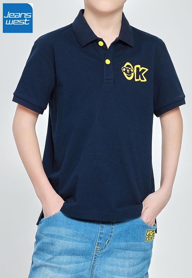 JeansWest Dark Royal T-Shirt For Boys 