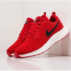 NK Air Red Black Trendy Sport Shoes For Men