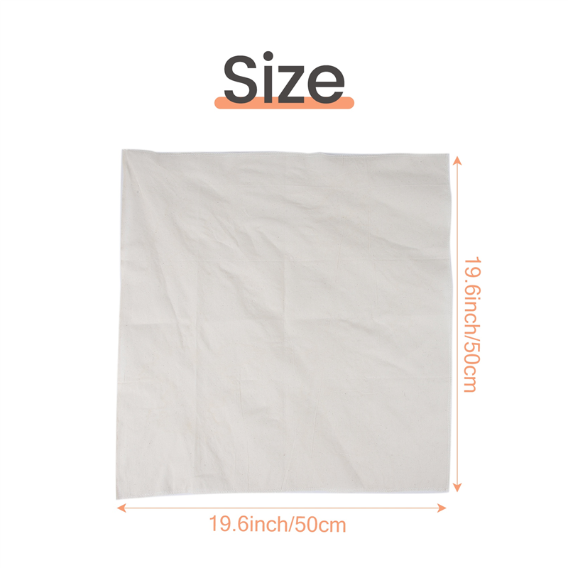 Muslin Cloths for Cooking, 50X50cm, Pure Cotton Cheese Cloth 3 Pcs