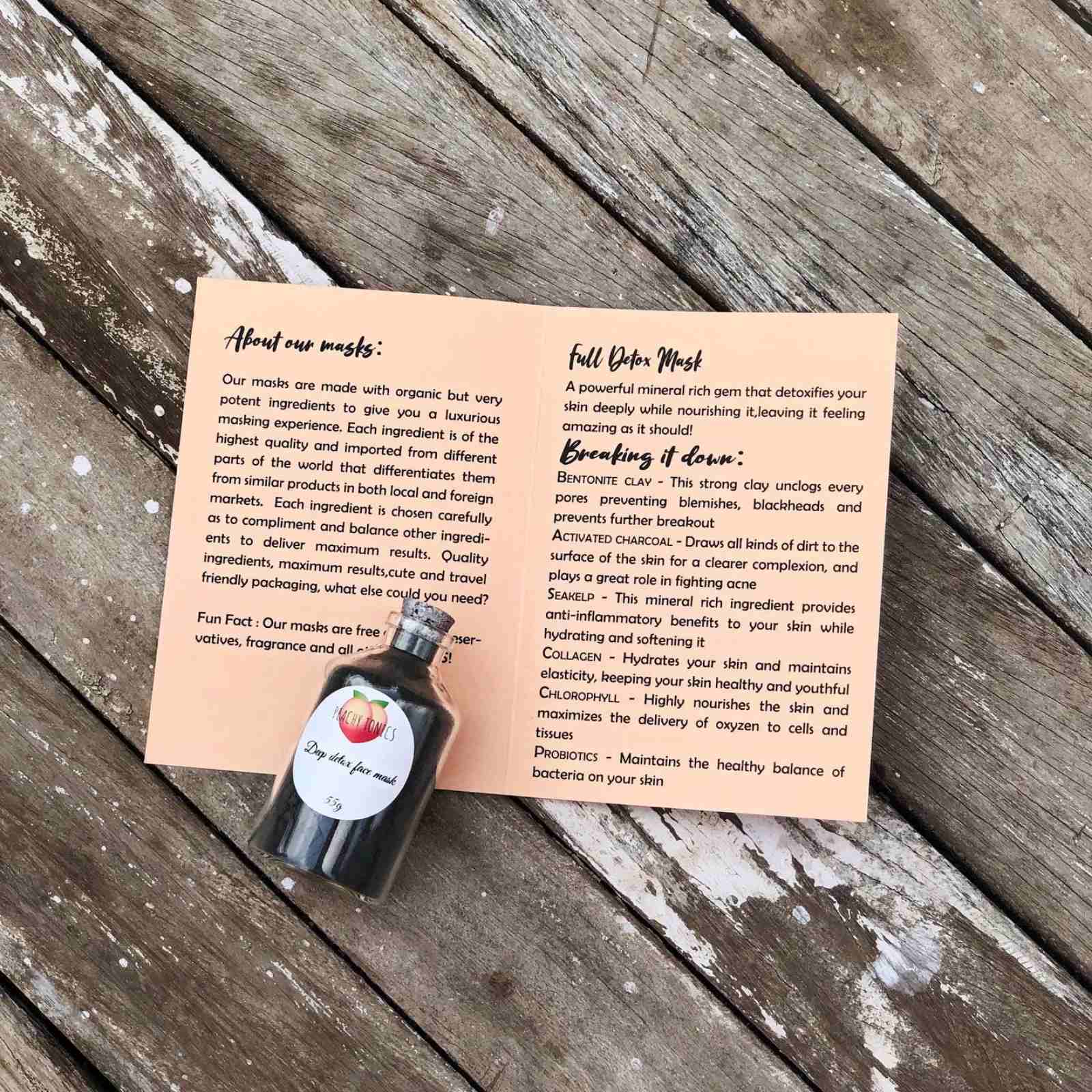 Peachytonics Deep Detox Mask 55g