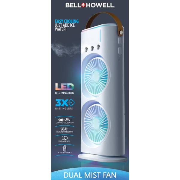 Misting Fan Portable Camping Fan 42800mAh Battery Powered with Remote Control, R Misting Fan Portable Camping Fan 42800mAh Battery Powered with Remote Control, R